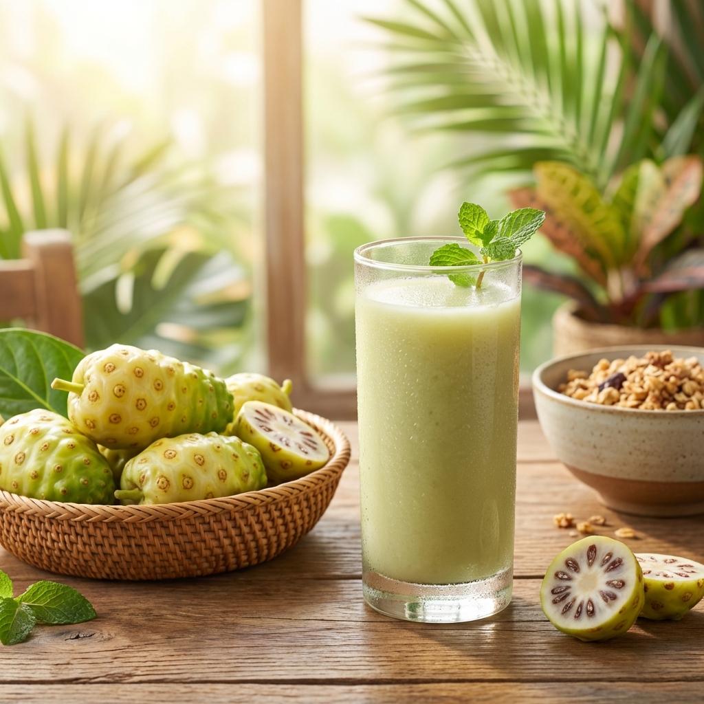 5 Raisons de boire du Jus de Noni chaque matin